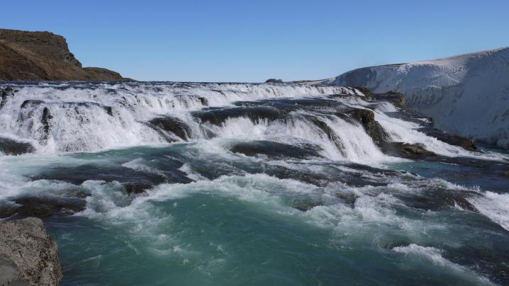 Islande - Chute de gullfoss