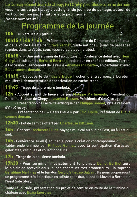 Programme portes ouvertes 2019