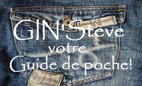 GIN'Steve, votre guide de poche, ce sont...