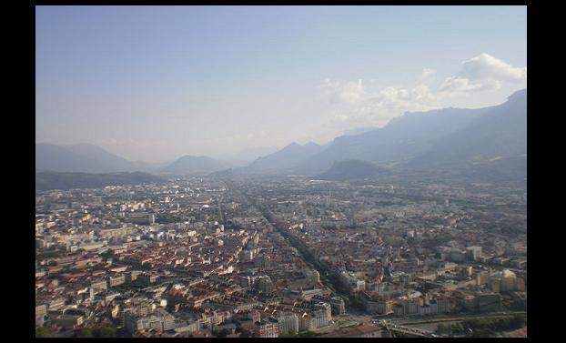 ... la découverte du panorama offert par la Bastille...