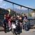 Petite photo de groupe sur la passerelle Saint-Laurent