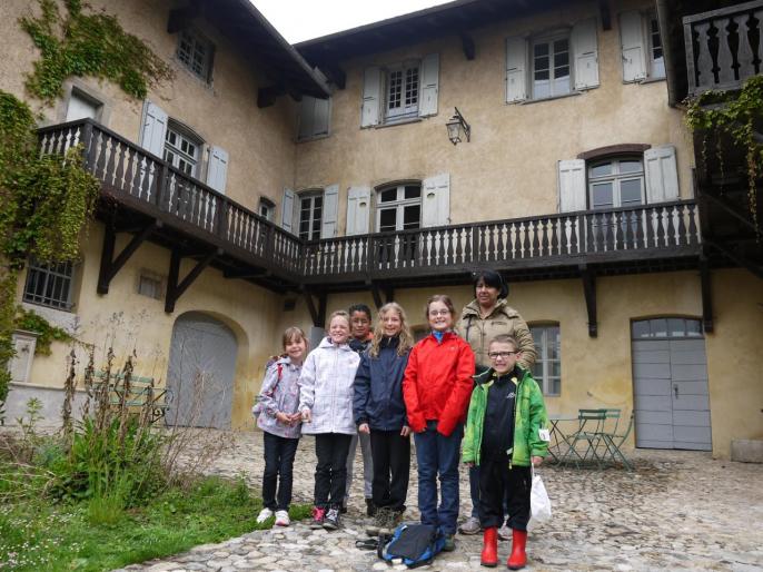 Les enfants du CHEYLAS en visite chez Hector (29/04/2013)