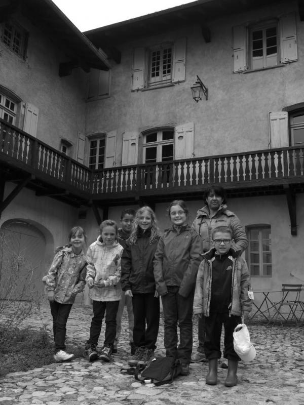 Les enfants du CHEYLAS en visite chez Hector (29/04/2013)