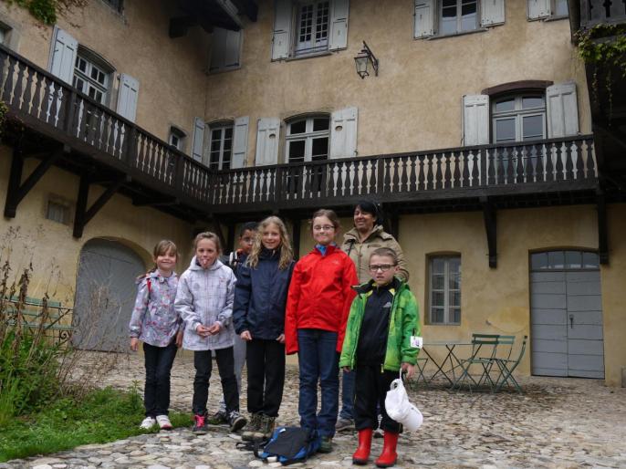 Les enfants du CHEYLAS en visite chez Hector (29/04/2013)