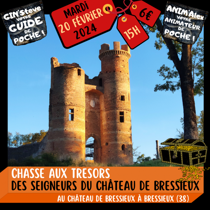 Château de Bressieux - Chasse aux trésors des seigneurs de Bressieux