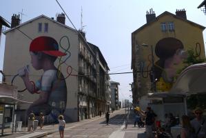 Grenoble Street Art - Seth - The wire (2017)