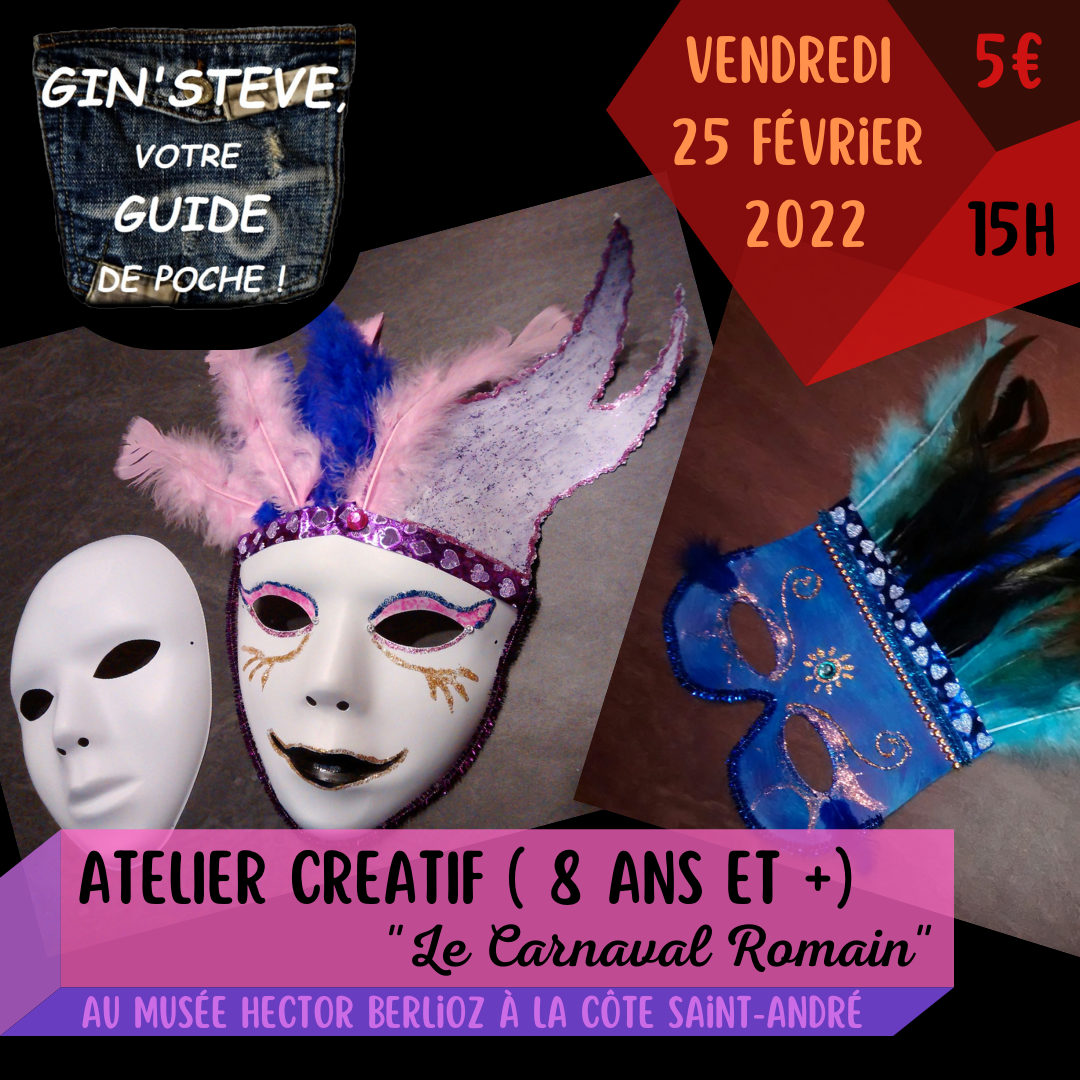 Atelier créatif Le carnaval romain
